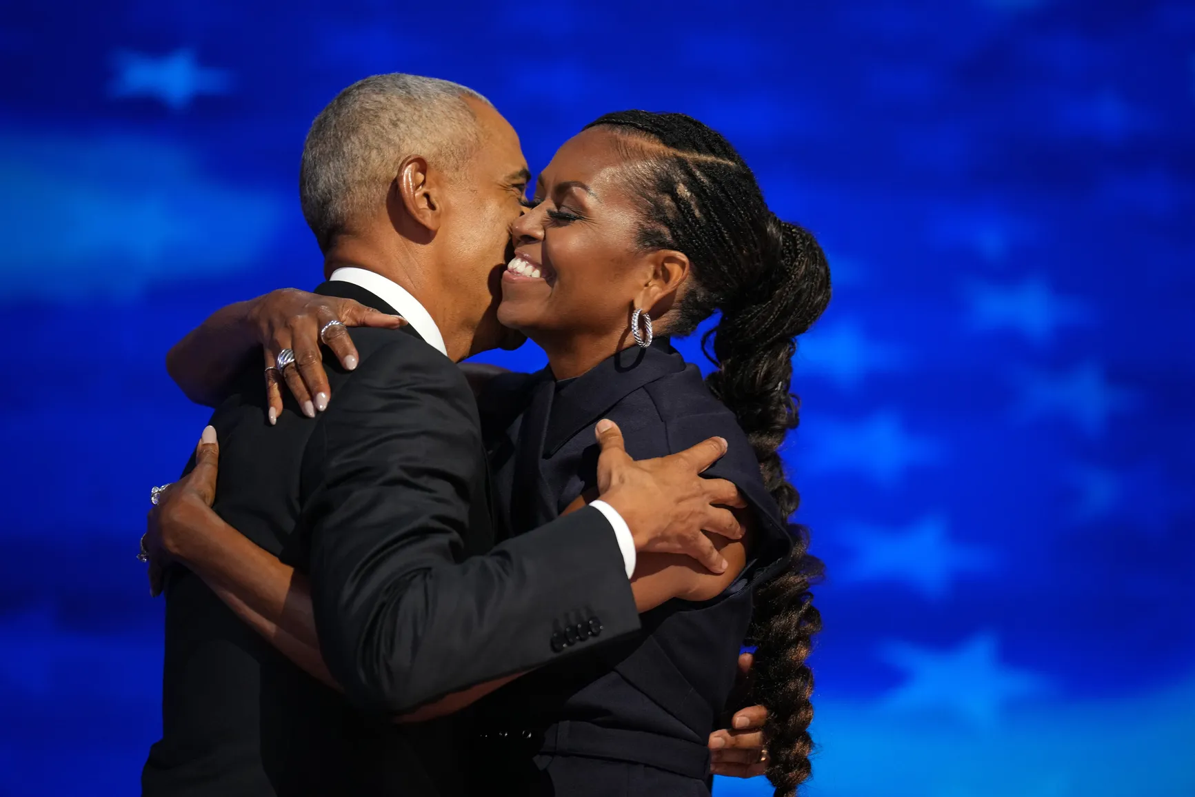 Barack Obama Addresses Divorce Rumors as Michelle Brings Him to Tears