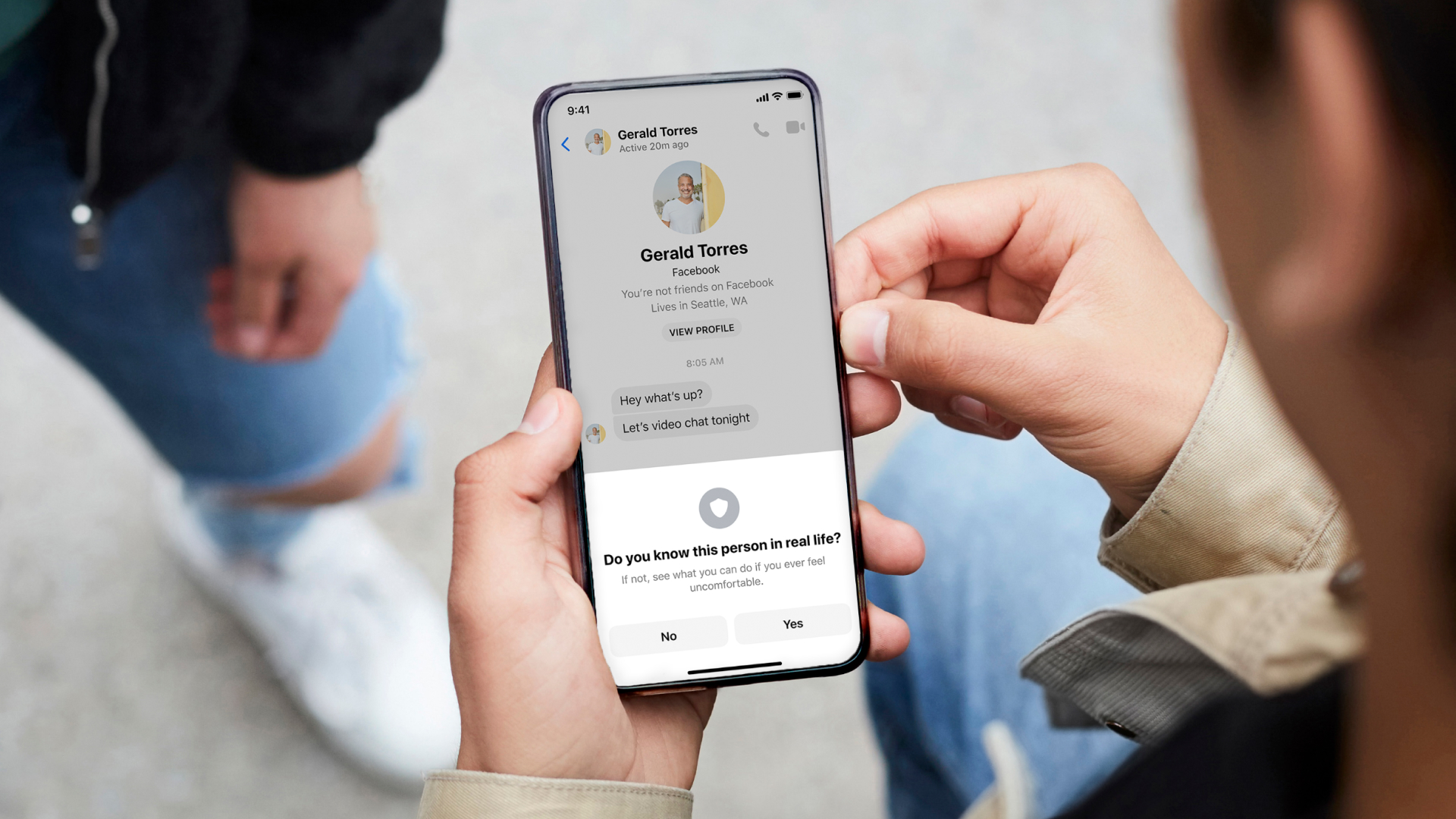 Meta simplifies blocking and reporting suspicious teen