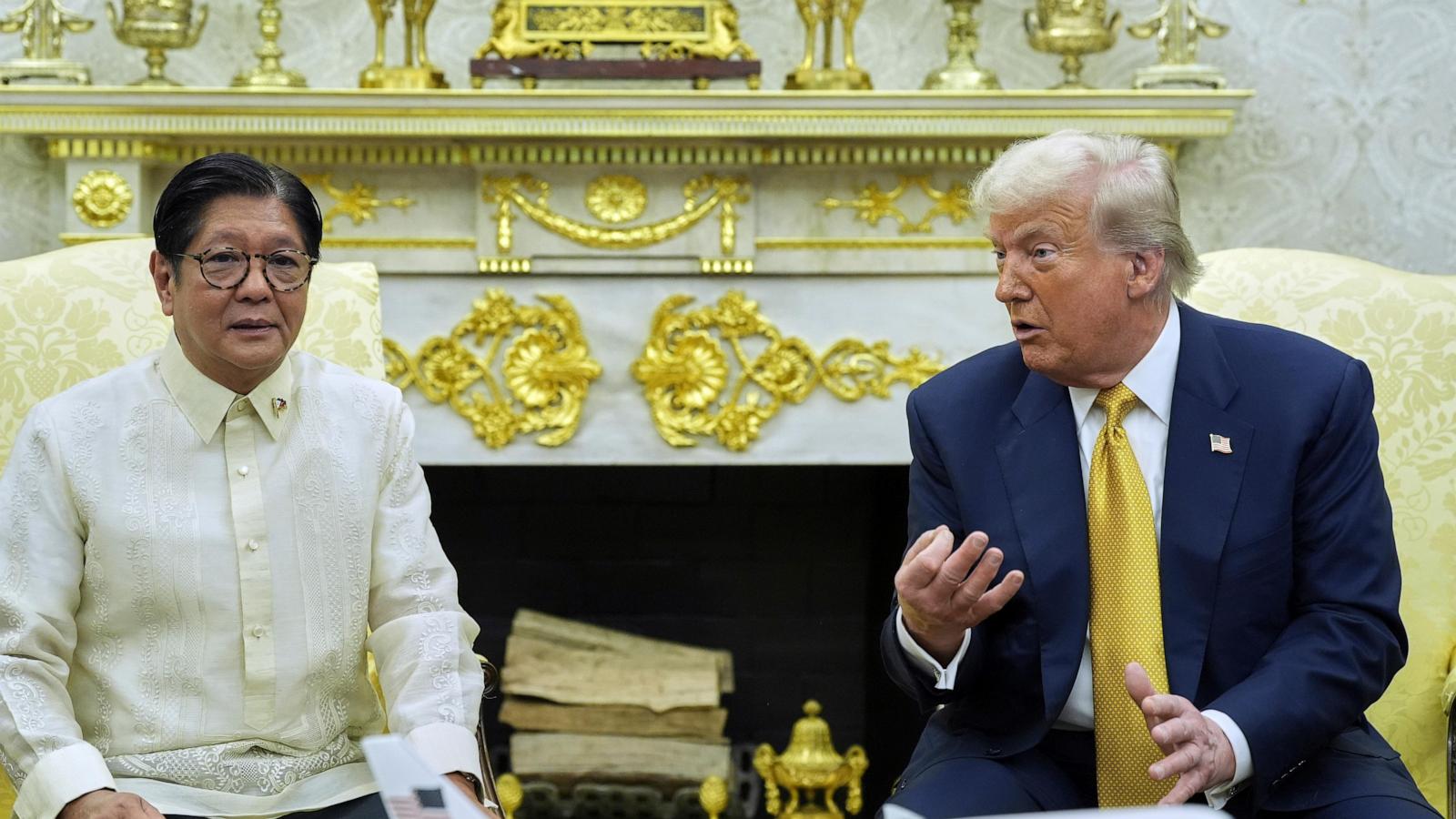 Philippine Leader Meets US Officials