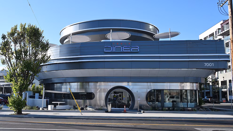 Tesla Launches Hollywood Diner