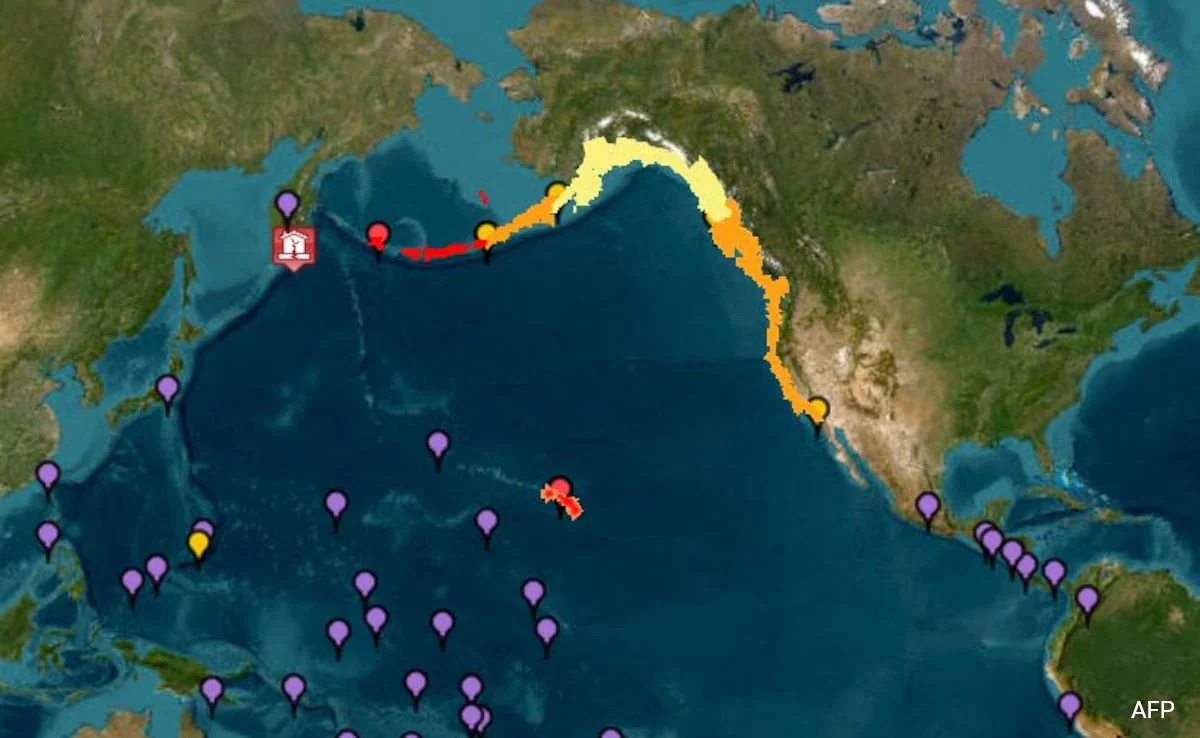 Tsunami Hits Russia’s Kamchatka Coast After 8.8 Magnitude Earthquake