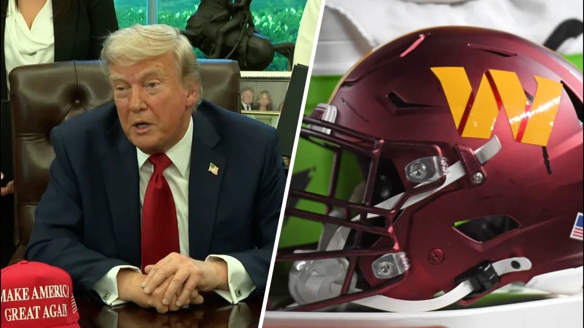 Donald Trump Prefers Restoring Washington Commanders Old NFL Name