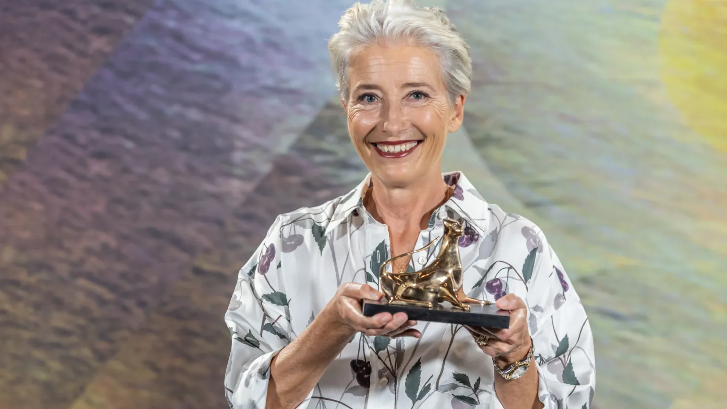 Emma Thompson on Trump Stalking Call and Harry Potter’s Creative Irrelevance