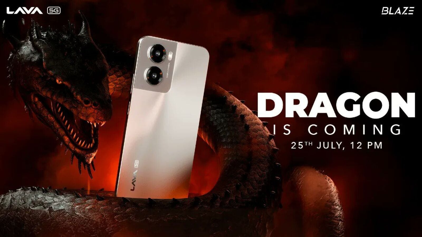 Lava Blaze Dragon 5G Launches on Sale with Budget-Friendly Deals and Bank Offers
