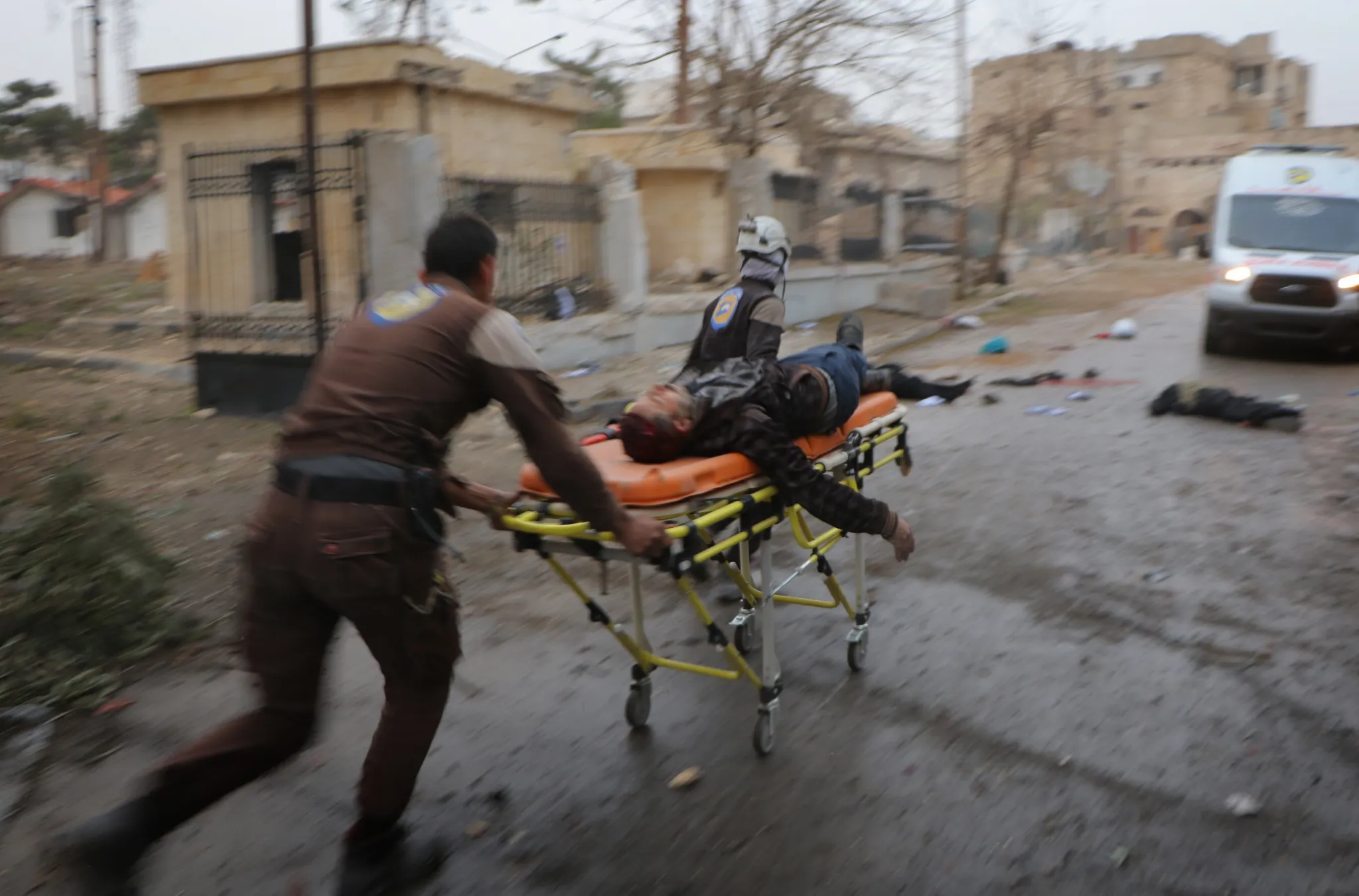 Syria Hospital Violence